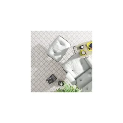 Carrelage grès cérame effet carreau de ciment MAORI LADAKHI 20x20 cm Gris - Mat - boîte de 1 m2