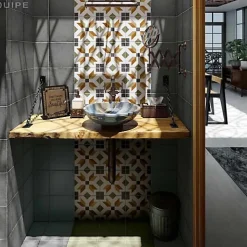 Carrelage Imitation Carreaux de Ciment ART NOUVEAU DECOR 20x20 Empire Colour - Les Carreaux de Jean