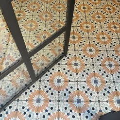 Carrelage Imitation Carreaux De Ciment LOFT FLOOR 20x20 Sylvania - Les Carreaux de Jean
