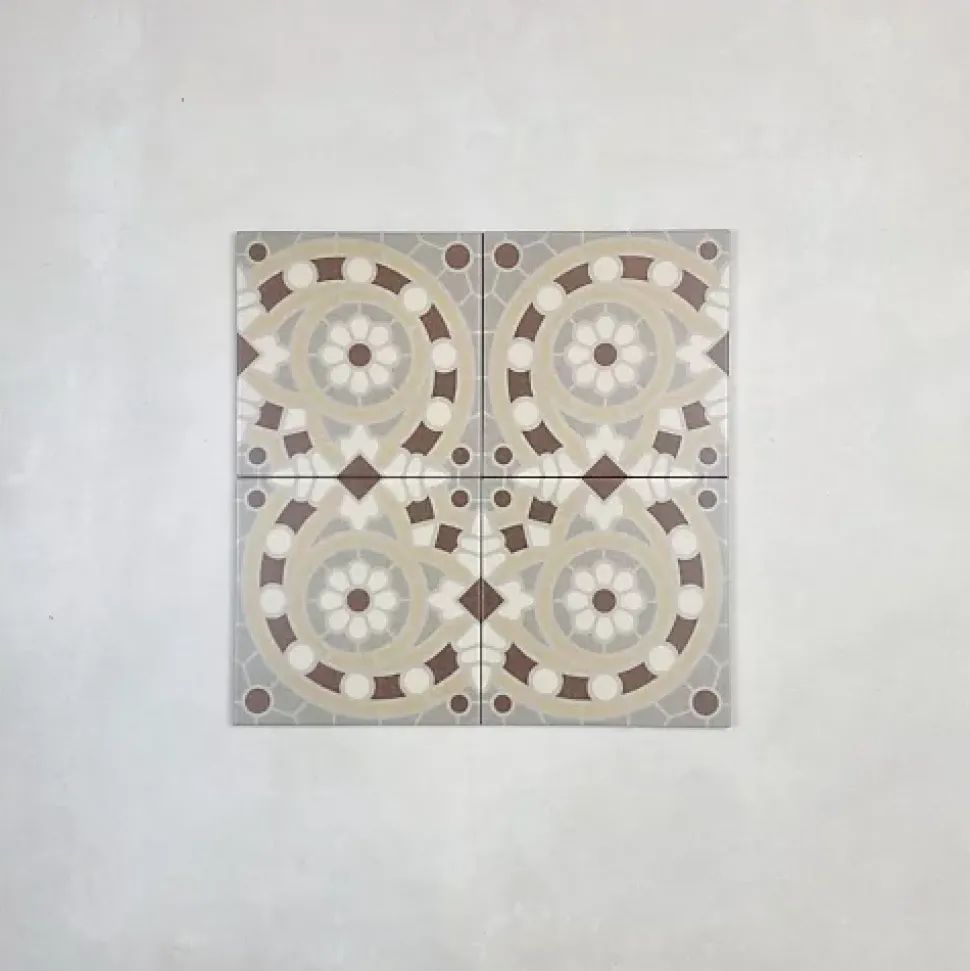 Carrelage Imitation Carreaux de Ciment LA MADELEINE 20x20 Malo - Les Carreaux de Jean