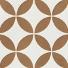 Carrelage Imitation Carreaux De Ciment 22,3x22,3 MAYARI Clay Petals - Les Carreaux de Jean