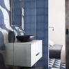 Carrelage Imitation Carreaux De Ciment 20x20 SCENARIO Tappeto 2B Blu - Les Carreaux de Jean