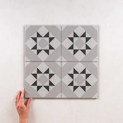 Carrelage Imitation Carreaux de Ciment KOMPAS 20x20 Vita - Les Carreaux de Jean