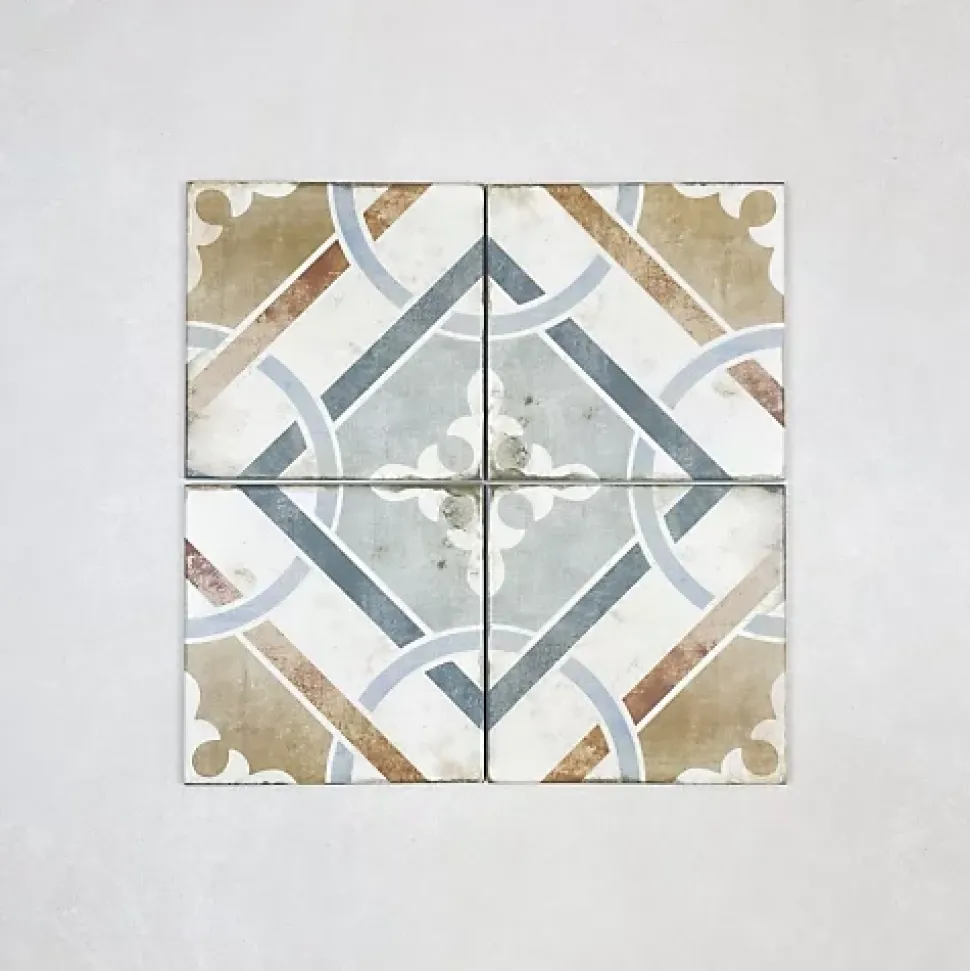 Carrelage Imitation Carreaux De Ciment LOFT FLOOR 20x20 Parma - Les Carreaux de Jean