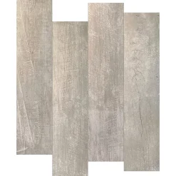 Carrelage Imitation Parquet 19x80 Bozel Gris - Allocarrelage