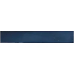 Carrelage mur effet zellige bleu 6,5x40 cm MANACOR OCEAN BLUE