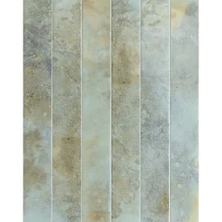 Carrelage Mur Intérieur Format allongé Bleu Brillant. Bali Aqua 5x40 cm