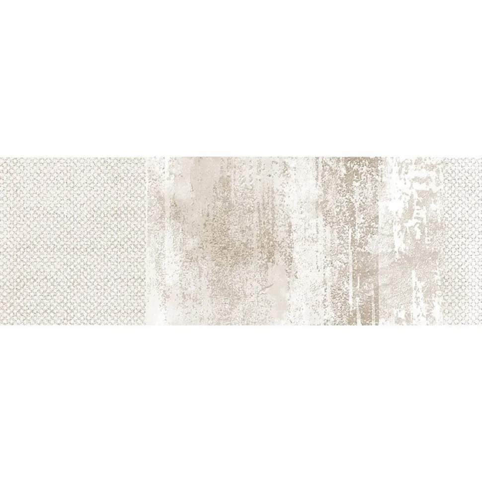 Carrelage mur moderne décoratif à paillettes 25x75 cm MATERIKA DECOR A&B CONSTELLATION WHITE