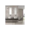 Carrelage mur moderne gris 25x75 cm MATERIKA GREY WALL -25x75cm