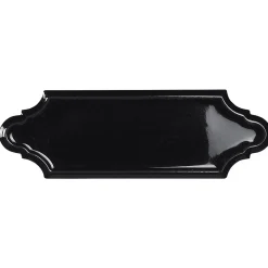 Carrelage mural faience effet classique KNIGHTSBRIDGE Navette 15x5cm Night - Brillant / Poli - boîte de 0.50 m2