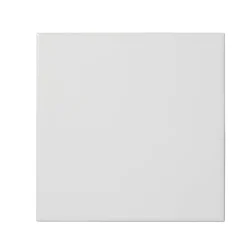 Carrelage mural intérieur blanc brillant L.15 x l.15 cm x ép.6,4 mm, Glossy