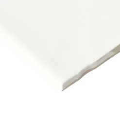 Carrelage mural intérieur blanc brillant effet carreaux anciens L.30,1 x l.7,5 cm x ép.8,5 mm, Vernisse