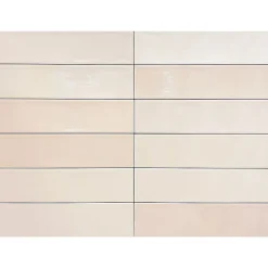 Carrelage mural intérieur/exterieur. Grès cérame Zellige Ivory 7x28cm