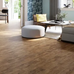 Carrelage sol et mur aspect bois miel L.120 x l.20 cm x ép.9 mm, Antic Rustic