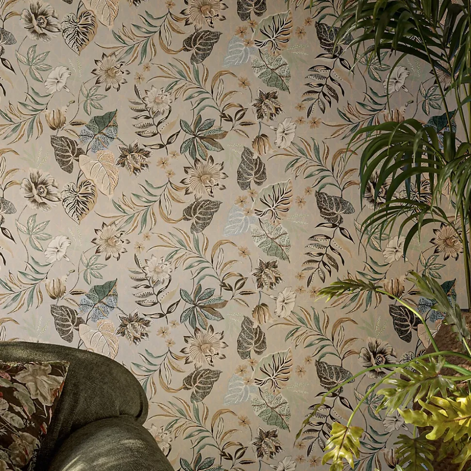 Carrelage sol et mur beige mat Jungle 60 x 120 cm