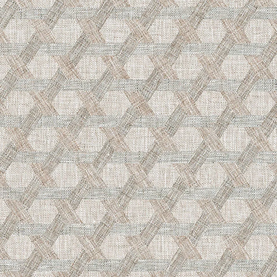 Carrelage sol et mur blanc mat Couture 60 x 60 cm