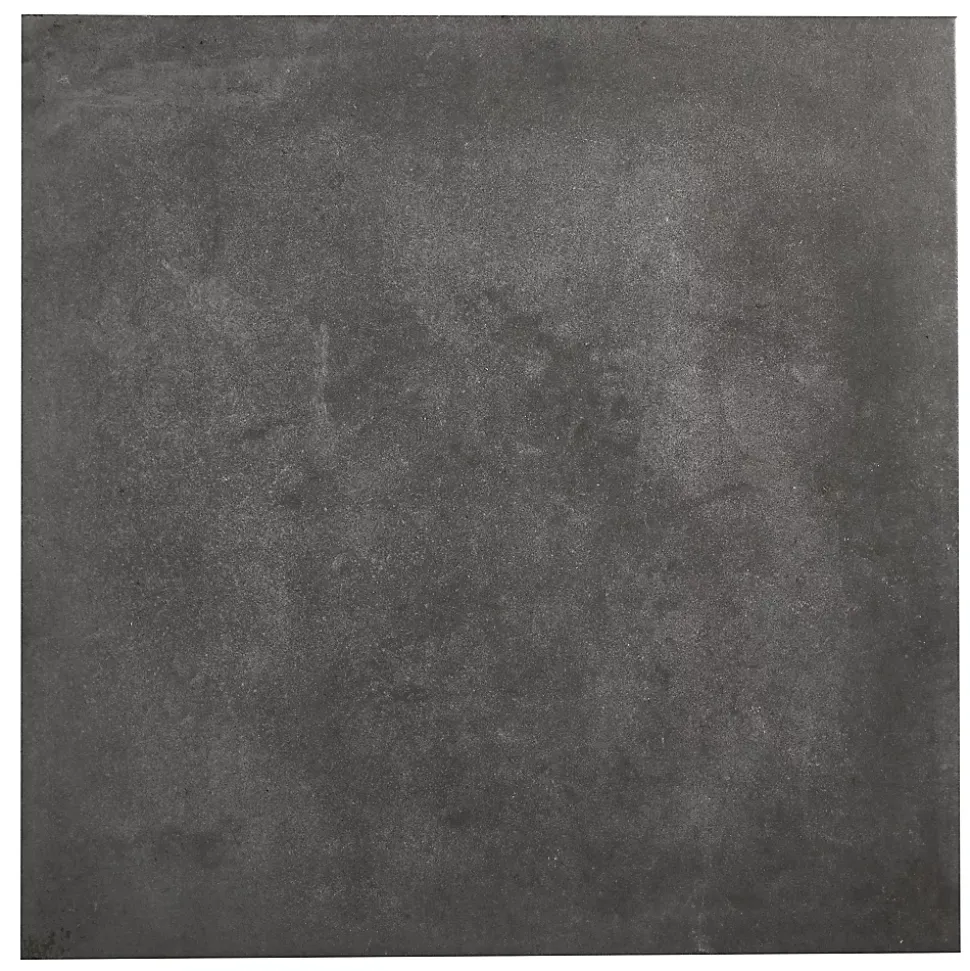 Carrelage sol et mur effet béton anthracite L.61,6 x l.61,6 cm x ép.7,4 mm, Konkrete