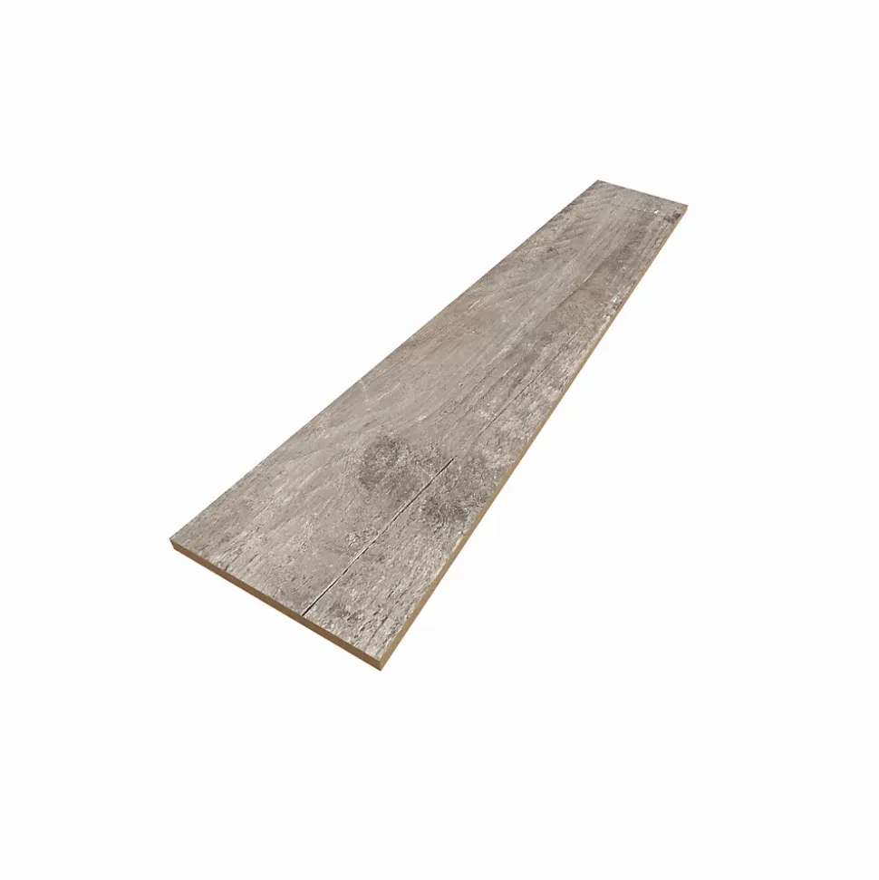 Carrelage sol et mur intérieur effet chêne gris L.90 x l.15 cm x ép.10 mm, Vintage Oak
