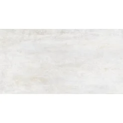 Carrelage sol et mur intérieur en grès cérame émaillé blanc mat L.60 x l.30 cm, Upper