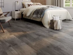 Carrelage sol et mur intérieur effet bois brut gris L.60 x l.30 cm x ép.8,7 mm, Norwegio