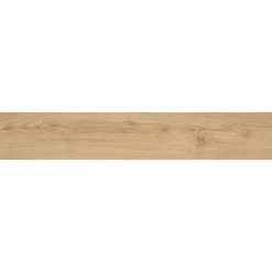 Carrelage sol et mur intérieur effet bois brut beige L.15 x l.90 cm x ép.9 mm, Lulea