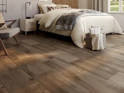 Carrelage sol et mur intérieur effet bois brut brun L.60 x l.30 cm x ép.8,7 mm, Norwegio
