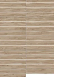 Carrelage sol et mur intérieur effet bois clair L.120 x l.20 cm x ép.9 mm, Urbanwood haya