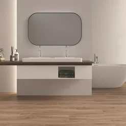 Carrelage sol et mur intérieur effet bois brut mat L.120 x l.20 cm x ép.9 mm, Urbanwood