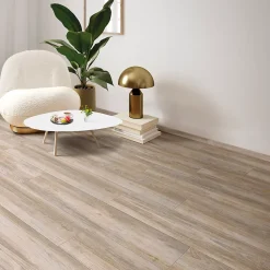 Carrelage sol et mur intérieur effet bois brut mat L.120 x l.20 cm x ép.9 mm, Kyra Betulla