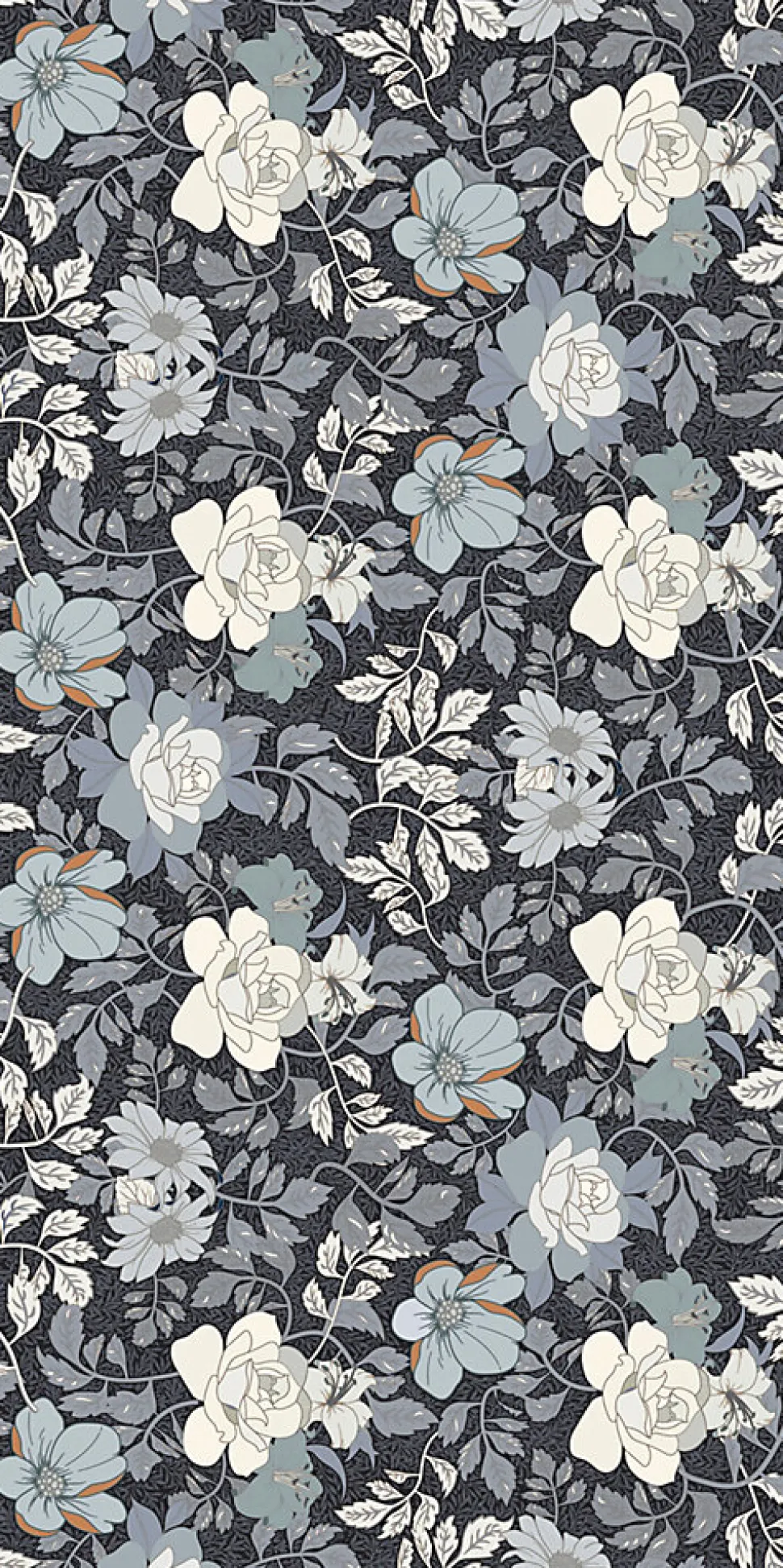Carrelage sol et mur multicolore Floral 60 x 120 cm