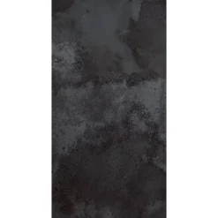 Carrelage sol et mur noir brillant Mirroir 60 x 120 cm