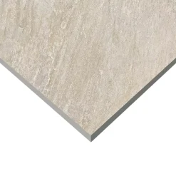 Carrelage sol extérieur en grès cérame émaillé effet pierre beige l.60 x L.60 x ép.2 cm Cancora