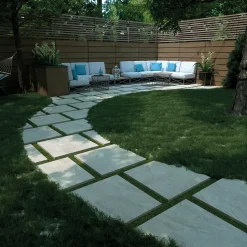 Carrelage sol extérieur en grès cérame émaillé effet pierre beige l.60 x L.60 x ép.2 cm Cancora