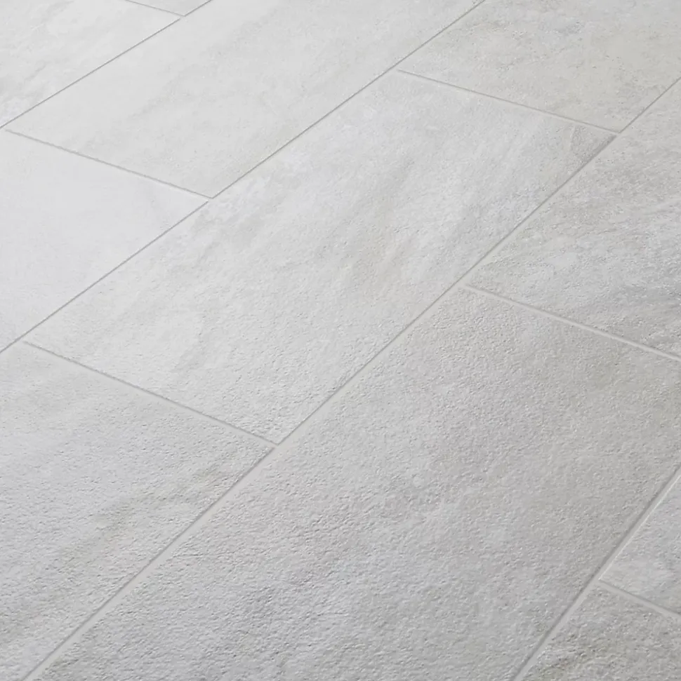 Carrelage sol extérieur gris effet pierre L.60 x l.30 cm x ép.8,7 mm, Volfy