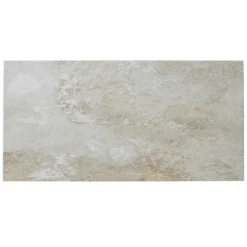 Carrelage sol intérieur beige effet pierre 61,5 x l.30,8 cm x ép.8 mm, Shaded