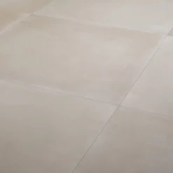 Carrelage sol intérieur beige effet béton L.60 x L.60 cm x ép.10 mm, Smooth