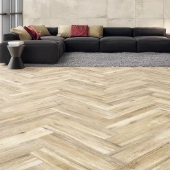 Carrelage sol intérieur effet bois DEEPWOOD - 22.2X89.7 DEEPWOOD GINGER