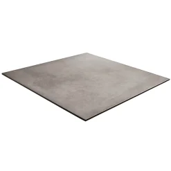 Carrelage sol intérieur gris effet béton L.61,6 x l.61,6 cm x ép.7,4 mm, Konkrete