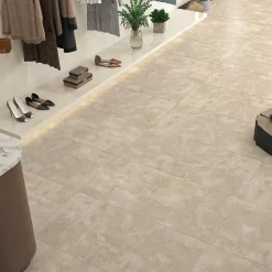 Carrelage sol mat beige l.120 x L.60 cm Orion crema
