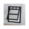 Chatière de moustiquaire de Porte ou Baie Vitrée H25 cm x L20 cm Noir