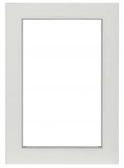 Châssis fixe pvc RAL 9016 ( L.: 170 cm x H.: 200 cm)