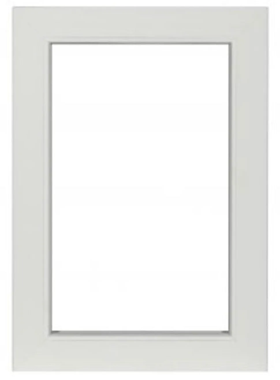Châssis fixe pvc RAL 9016 ( L.: 170 cm x H.: 200 cm)