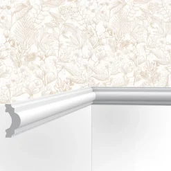 Cimaise , Moulure Cimaises et Plus M04 - 4x2x200cm (h x p x L) - moulure décorative polyuréthane