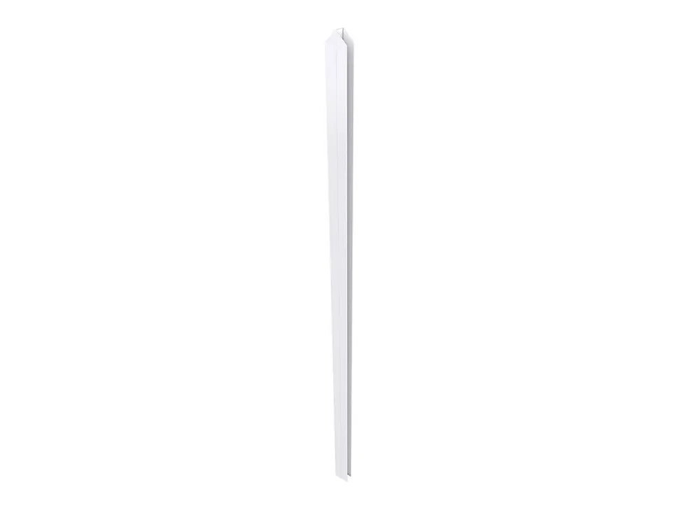 Connecteur pour verrière double - H130 cm - Blanc - TOLLESON