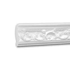Corniche de plafond polyuréthane Profhome 150124 Moulure décorative 200 x 5,7 x 11,5 cm (L x l x h)