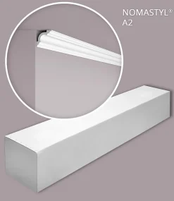 Corniche NMC A2-box-10 NOMASTYL 1 carton 10 pièces Moulure décorative