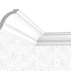 Corniche plafond Cimaises et Plus C05 - 7x7x200cm (h x p x L) - moulure décorative polyuréthane