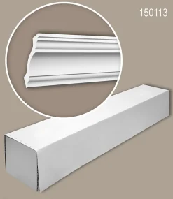 Corniche Profhome 150113 1 carton 16 pièces Moulure décorative