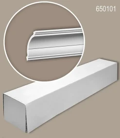 Corniche Profhome 650101 1 carton 14 pièces Moulure décorative