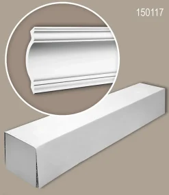 Corniche Profhome 150117 1 carton 8 pièces Moulure décorative